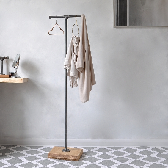 Industrial Coat And Clothes Stand