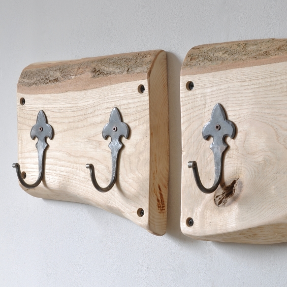 Country Cottage Two Piece Coat Hook