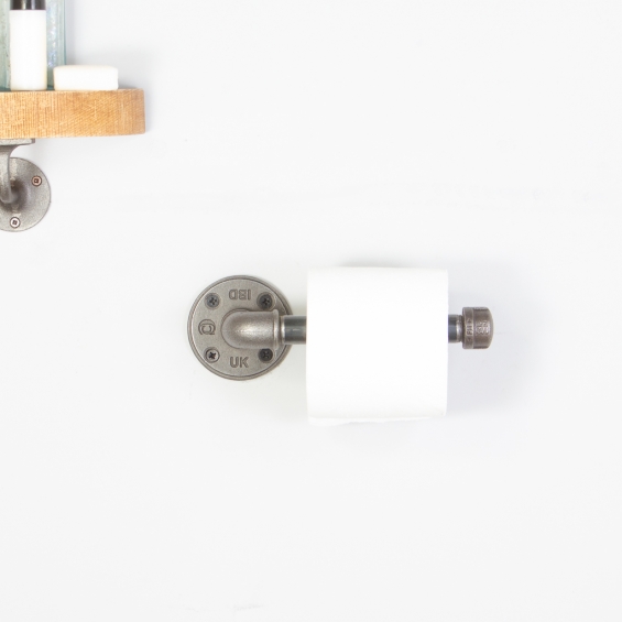 industrial steel toilet roll holder