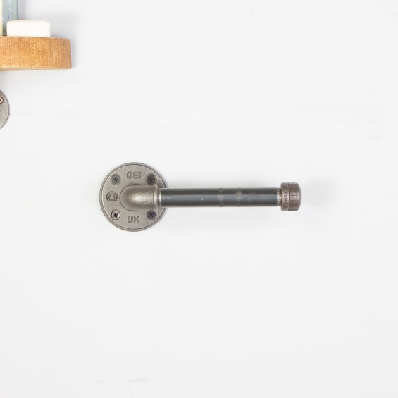 industrial steel toilet roll holder