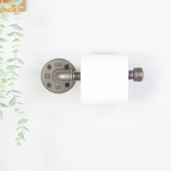industrial steel toilet roll holder