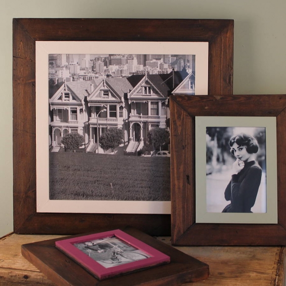 Custom Made Reclaimed Wooden Frame